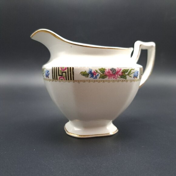 J & G Meakin England Floral Pattern Creamer Pitcher - Picture 8 of 11